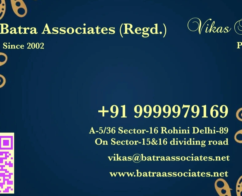 Batra Associates (Regd.) Sector 16 Rohini Delhi