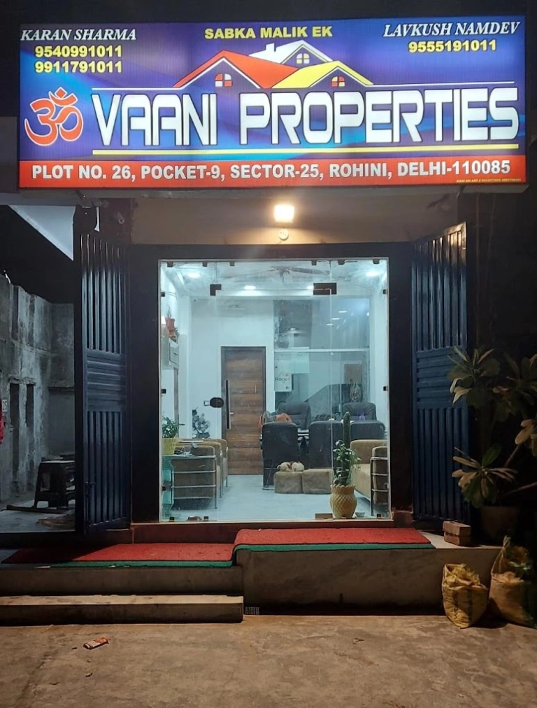 Vaani properties Sector 25 Rohini Delhi