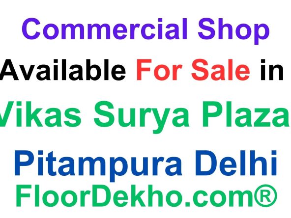 Commercial Shop For Sale In Vikas Surya Plaza Pitampura Delhi