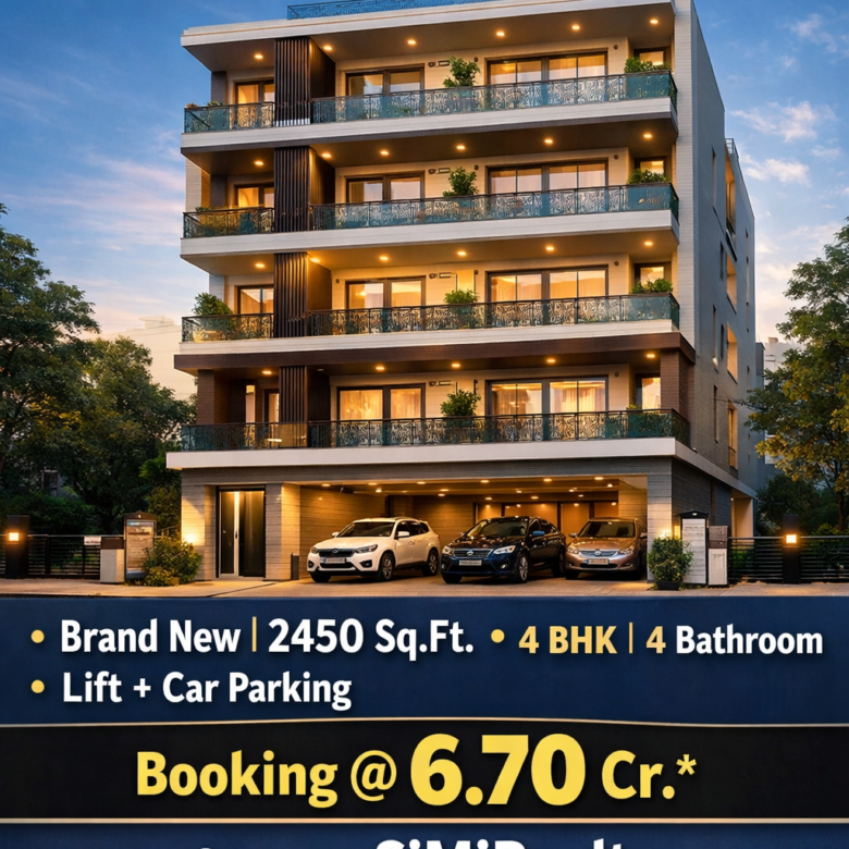 4 BHK Builder Floor For Sale In Kohat Enclave Pitampura Delhi