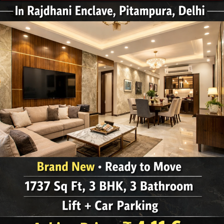 Builder Floor For Sale In Rajdhani Enclave Pitampura Delhi