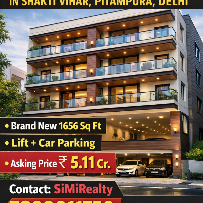 Builder Floor For Sale In Shakti Vihar Pitampura Delhi