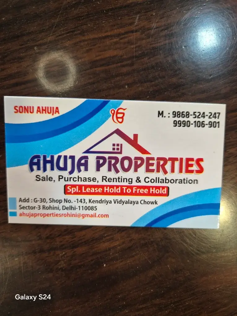 Ahuja Properties