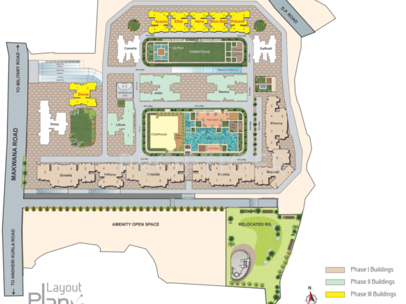 2BHK + Store Apartment for Sale – Vasant Oasis, Marol, Andheri East