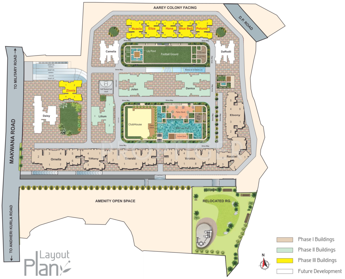 2BHK + Store Apartment for Sale – Vasant Oasis, Marol, Andheri East