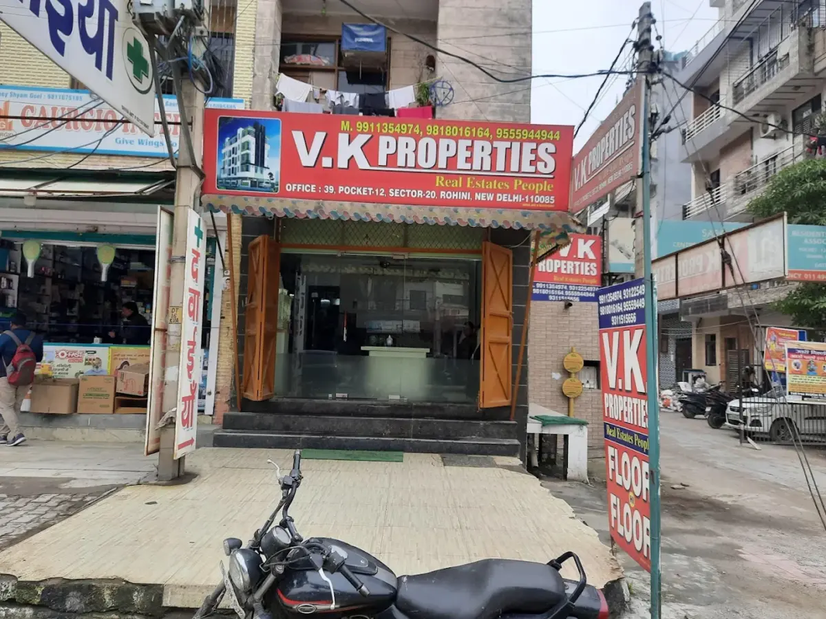 V.k properties Sector 20 Rohini Delhi