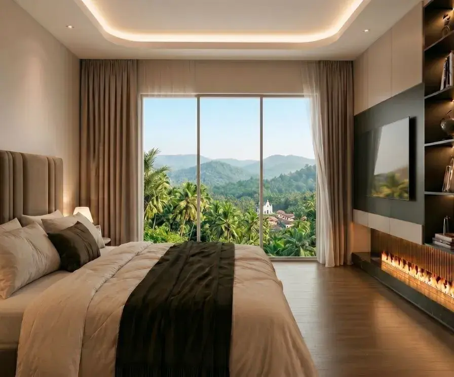 Fully Furnished Hotel-Managed Studio Apartments in Porvorim | GHD Velvet Vista