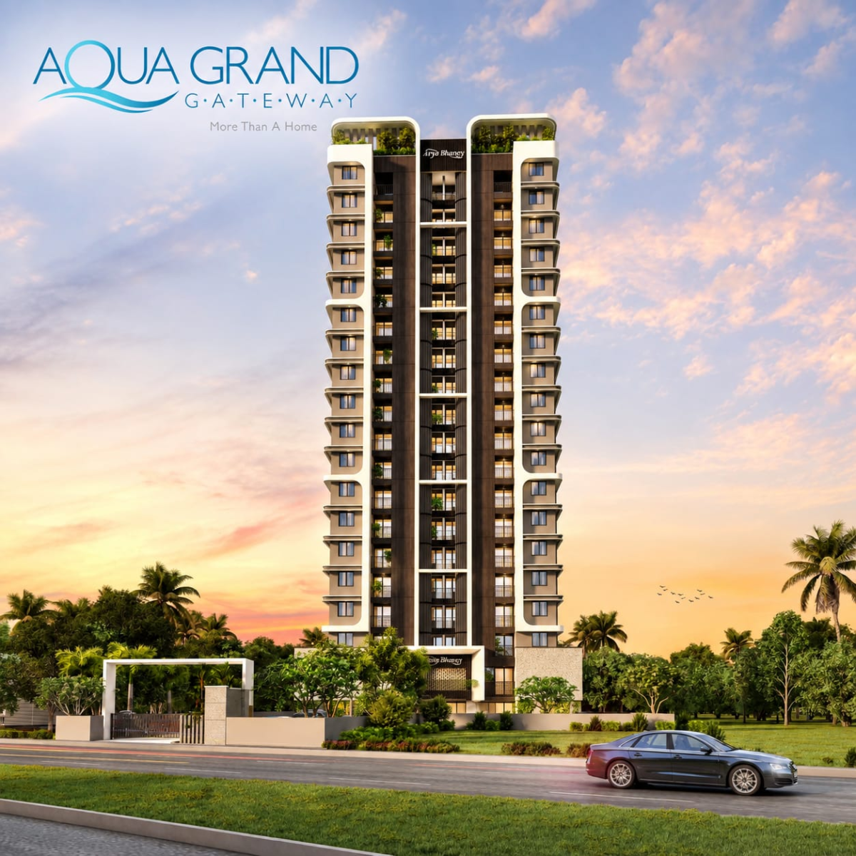 Aryabhangy Aqua Grand Gateway – Premium Apartments for Sale in Kumbalam, Kochi