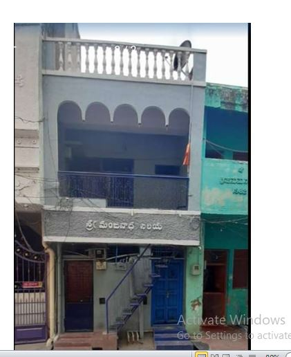 House Villa For Sale In Mochi Street Ballari